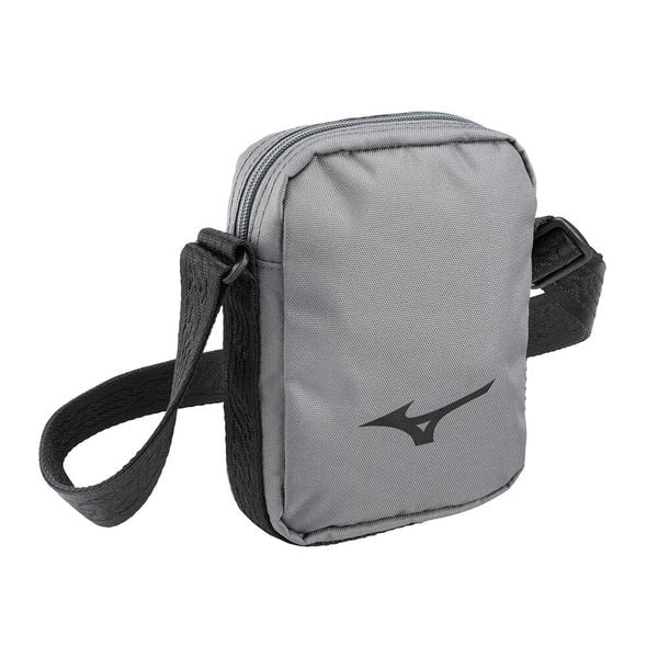 Saszetka na ramię Mizuno Waso Pouch. Szare nerki i saszetki damskie Mizuno, bez wzorów, z materiału. Za 85.00 zł.