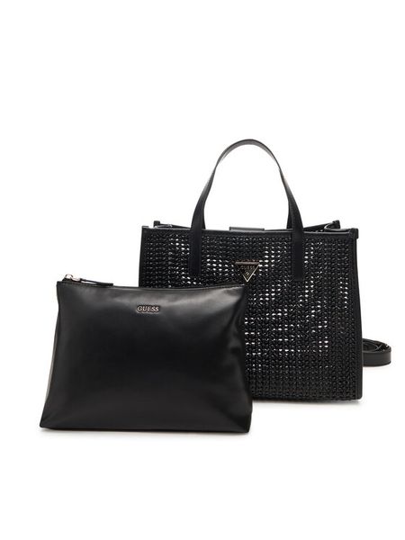 Guess Torebka Brigitta HWWZ72 06230 Czarny. Czarne torebki klasyczne damskie Guess, ze skóry, bez dodatków. Za 399.99 zł.