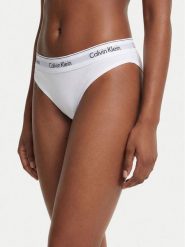 Calvin Klein Underwear Komplet stringów LV00QF8518 Biały. Białe komplety bielizny Calvin Klein Underwear, bez wzorów, z bawełny. Za 99.99 zł.