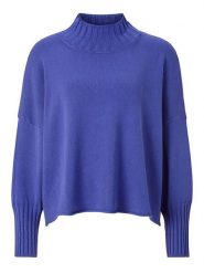 Rich & Royal Sweter w kolorze niebieskim rozmiar: S. Niebieskie swetry klasyczne damskie Rich & Royal, s, bez kołnierzyka. Za 219.60 zł.