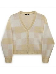 Vans Sweter "Winter Checker" w kolorze beżowym rozmiar: XL. Brązowe swetry klasyczne damskie Vans, xl, bez kołnierzyka. Za 109.52 zł.