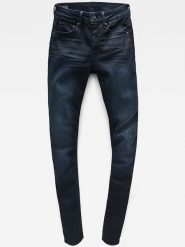 G-Star Dżinsy "3301" - Skinny fit - w kolorze granatowym rozmiar: W25/L30. Niebieskie jeansy damskie G-Star. Za 218.24 zł.