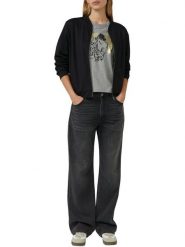 S.OLIVER RED LABEL Bluza w kolorze czarnym rozmiar: 36. Czarne bluzy damskie s.Oliver RED LABEL, s, bez wzorów, bez kaptura. Za 126.45 zł.