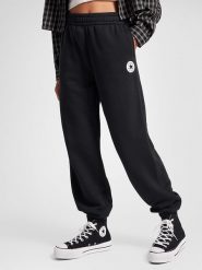 Converse Spodnie dresowe w kolorze czarnym rozmiar: L. Czarne spodnie dresowe damskie Converse, l, bez wzorów, z dresówki. Za 197.63 zł.