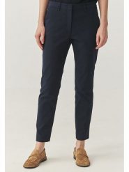 TATUUM Spodnie chino w kolorze granatowym rozmiar: 46. Niebieskie spodnie materiałowe damskie TATUUM, bez wzorów. Za 165.71 zł.