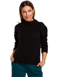 Stylove Sweter w kolorze czarnym rozmiar: L/XL. Czarne swetry klasyczne damskie Stylove, l, bez kołnierzyka. Za 88.61 zł.
