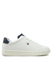 Tommy Hilfiger Sneakersy Low Cut Lace-Up Sneaker T3X9-33848-1355 S Biały. Białe buty sportowe chłopięce Tommy Hilfiger, ze skóry, bez zapięcia. Za 179.99 zł.