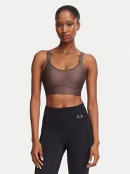 Under Armour Biustonosz sportowy Infinity Mid 2.0 Bra 1384123 Brązowy. Brązowe biustonosze sportowe damskie Under Armour, bez wzorów, z syntetyku. Za 219.99 zł.