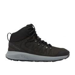 Buty turystyczne damskie Columbia Trailstorm Crest Mid. Czarne obuwie trekkingowe damskie Columbia, ze skóry, bez zapięcia. Za 609.99 zł.