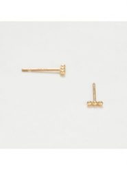 OR ÉCLAT Złote kolczyki-wkrętki "Emma" rozmiar: onesize. Żółte kolczyki damskie Or Éclat, złote. Za 190.45 zł.