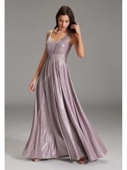 SWING Sukienka w kolorze fioletowym rozmiar: 32. Różowe sukienki damskie Swing, bez wzorów, bez ramiączek. Za 407.95 zł.