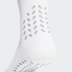 Skarpety adidas Football GRIP Printed Cushioned Crew Performance. Białe skarpetki damskie Adidas, bez wzorów, z materiału. Za 109.00 zł.