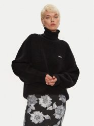 ROTATE Golf Drandy 113128100 Czarny Regular Fit. Czarne golfy damskie ROTATE, bez wzorów, z syntetyku, bez ramiączek. Za 939.99 zł.
