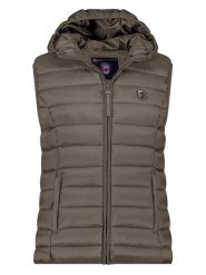 Canadian Peak Kamizelka pikowana "Vakitaleak" w kolorze khaki rozmiar: XXL. Brązowe kamizelki damskie Canadian Peak, xxl, bez wzorów, bez kaptura. Za 126.99 zł.