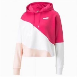 Bluza sportowa damska Puma Power Cat Hoodie. Bluzy damskie Puma, xl, bez wzorów, z kapturem. Za 403.00 zł.