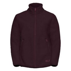Kurtka uniwersalna damska Jack Wolfskin A65073I0116. Czerwone kurtki damskie Jack Wolfskin, uniwersalny, bez wzorów, z poliesteru, z kapturem. Za 616.00 zł.