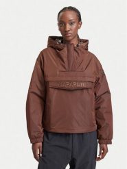 Napapijri Kurtka anorak Rainforest Optique W NP0A8AHAW331 Brązowy Oversize. Brązowe kurtki damskie Napapijri, l, bez wzorów, z syntetyku, bez kaptura. Za 1,229.00 zł.