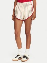 Adidas Szorty sportowe Pinstripe Firebird KR9553 Kremowy Loose Fit. Białe spodenki sportowe damskie Adidas, l, bez wzorów, z syntetyku. Za 219.99 zł.