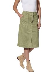 WITT WEIDEN Spódnica w kolorze zielonym rozmiar: 38. Zielone spódnice damskie WITT WEIDEN, na co dzień, bez wzorów, midi. Za 39.99 zł.