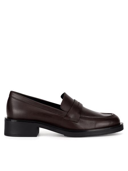 Gino Rossi Mokasyny NIDA-116001 Brązowy. Brązowe mokasyny damskie Gino Rossi, ze skóry, bez obcasa. Za 299.99 zł.