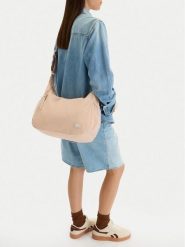 Reebok Torebka CEOWB-RBK-KL-004-09 Beżowy. Brązowe torebki klasyczne damskie Reebok, z materiału, bez dodatków. Za 89.99 zł.