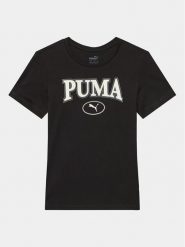 Puma T-Shirt Puma Squad 676352 Czarny Regular Fit. Czarne t-shirty i koszulki chłopięce Puma, bez wzorów, z bawełny, bez kołnierzyka, bez ramiączek. Za 99.99 zł.