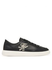 Tommy Hilfiger Sneakersy Th Icon Light Sneaker FW0FW09402 Czarny. Czarne obuwie sportowe damskie Tommy Hilfiger, ze skóry, bez zapięcia. Za 449.99 zł.