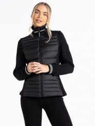 Dare 2b Kurtka hybrydowa "Chilly" w kolorze czarnym rozmiar: 46. Czarne kurtki sportowe damskie Dare 2b, bez wzorów, bez kaptura. Za 237.17 zł.