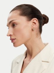 Guess Kolczyki JUBE05 108JW Złoty. Żółte kolczyki damskie Guess, metalowe. Za 209.99 zł.