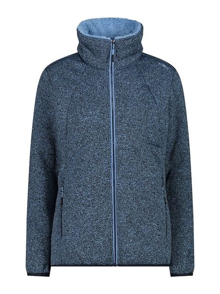 CMP Kurtka polarowa w kolorze niebiesko-czarnym rozmiar: 38. Czarne kurtki damskie CMP, s, bez wzorów, z materiału, bez kaptura. Za 171.68 zł.