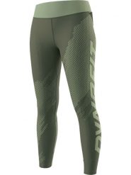 DYNAFIT Legginsy funkcyjne "ULTRA GRAPHIC" w kolorze zielonym rozmiar: S. Zielone legginsy damskie Dynafit, s, bez wzorów, z podwyższonym stanem, outdoorowe. Za 215.21 zł.