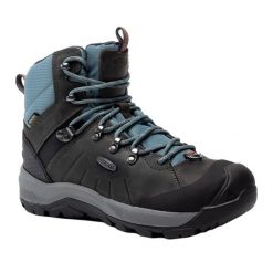 Buty trekkingowe damskie KEEN Revel IV Mid Polar. Szare obuwie trekkingowe damskie Keen, z polaru, bez zapięcia. Za 546.37 zł.
