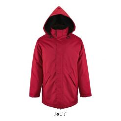 Parka Sol's Robyn. Czerwone parki damskie SOL'S, m, z polaru, bez kaptura. Za 209.90 zł.