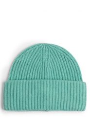 Marie Lund czapka z kaszmiru Kobiety Kaszmir zielony, ONE SIZE. Zielone czapki damskie Marie Lund, bez wzorów, z kaszmiru. Za 249.95 zł.