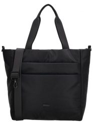 Beagles Shopper bag w kolorze czarnym - 43 x 33 x 15 cm rozmiar: onesize. Czarne shopper bag Beagles, bez wzorów, z materiału, przez ramię, bez dodatków. Za 121.80 zł.