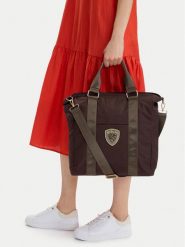 Blauer Torebka S6SILVA01/TWE Brązowy. Brązowe torebki klasyczne damskie Blauer, z materiału, bez dodatków. Za 379.99 zł.