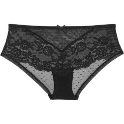 Figi "panty" bonprix czarny. Czarne bokserki damskie bonprix. Za 29.99 zł.