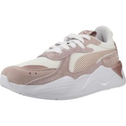 Buty PUMA YELLOW PS X HERITAGE Rose. Czerwone obuwie trekkingowe damskie Puma, ze skóry, bez zapięcia. Za 453.99 zł.
