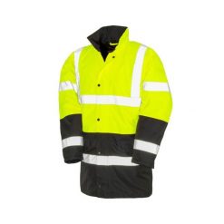Dwukolorowa parka ochronna Result. Czarne parki damskie RESULT, s, bez kaptura. Za 184.90 zł.