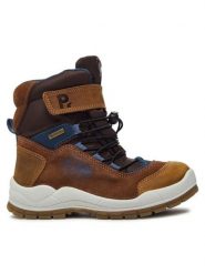 Primigi Śniegowce GORE-TEX 4897500 S Brązowy. Brązowe buty zimowe chłopięce Primigi, z gore-texu, bez zapięcia. Za 479.99 zł.