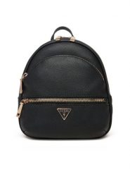 Guess Plecak Manhattan II HWBG71 18320 Czarny. Czarne plecaki Guess, z aplikacjami, ze skóry. Za 439.99 zł.