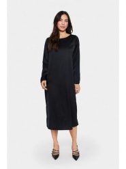 SAINT TROPEZ Sukienka w kolorze czarnym rozmiar: L. Czarne sukienki damskie Saint Tropez, bez wzorów, bez ramiączek. Za 165.99 zł.