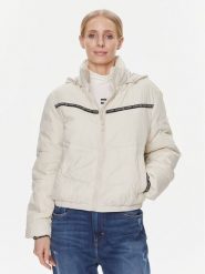 Tommy Jeans Kurtka przejściowa DW0DW17238 Beżowy Regular Fit. Brązowe kurtki damskie Tommy Jeans, m, bez wzorów, z jeansu, bez kaptura. Za 759.99 zł.