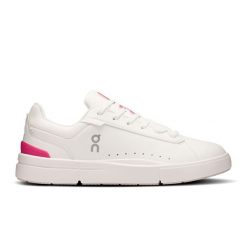ON The Roger Advantage White | Pink Sneakersy damskie. Białe obuwie sportowe casual damskie On, ze skóry, bez zapięcia. Za 599.99 zł.