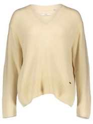 Pepe Jeans Sweter w kolorze beżowym rozmiar: S. Brązowe swetry klasyczne damskie Pepe Jeans, s, z jeansu, bez kołnierzyka. Za 114.17 zł.