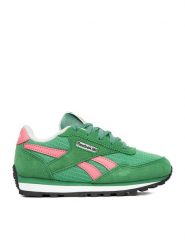 Reebok Sneakersy EO-CLASSIC AZ 100249063 Zielony. Zielone buty sportowe dziewczęce Reebok, ze skóry, bez zapięcia. Za 139.99 zł.