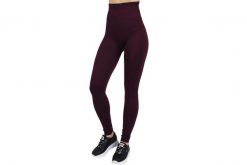 Leginsy fitness damskie Push Up Leggings. Czerwone legginsy sportowe damskie Gym Hero, s, bez wzorów, z elastanu, na fitness i siłownię. Za 109.99 zł.