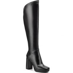 Kozaki BRUNO PREMI - Nappa U6404G Nero. Czarne kozaki damskie Bruno Premi, ze skóry. W wyprzedaży za 529.00 zł.