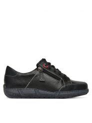 Go Soft Półbuty WI23-COMFORT-02 Czarny. Czarne półbuty damskie GO SOFT, bez wzorów, ze skóry, bez obcasa, na płaskiej podeszwie, bez zapięcia. Za 199.99 zł.