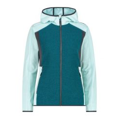 Bluza damska turystyczna CMP 34H3046. Niebieskie bluzy damskie CMP, xs, bez wzorów, bez kaptura. Za 356.00 zł.